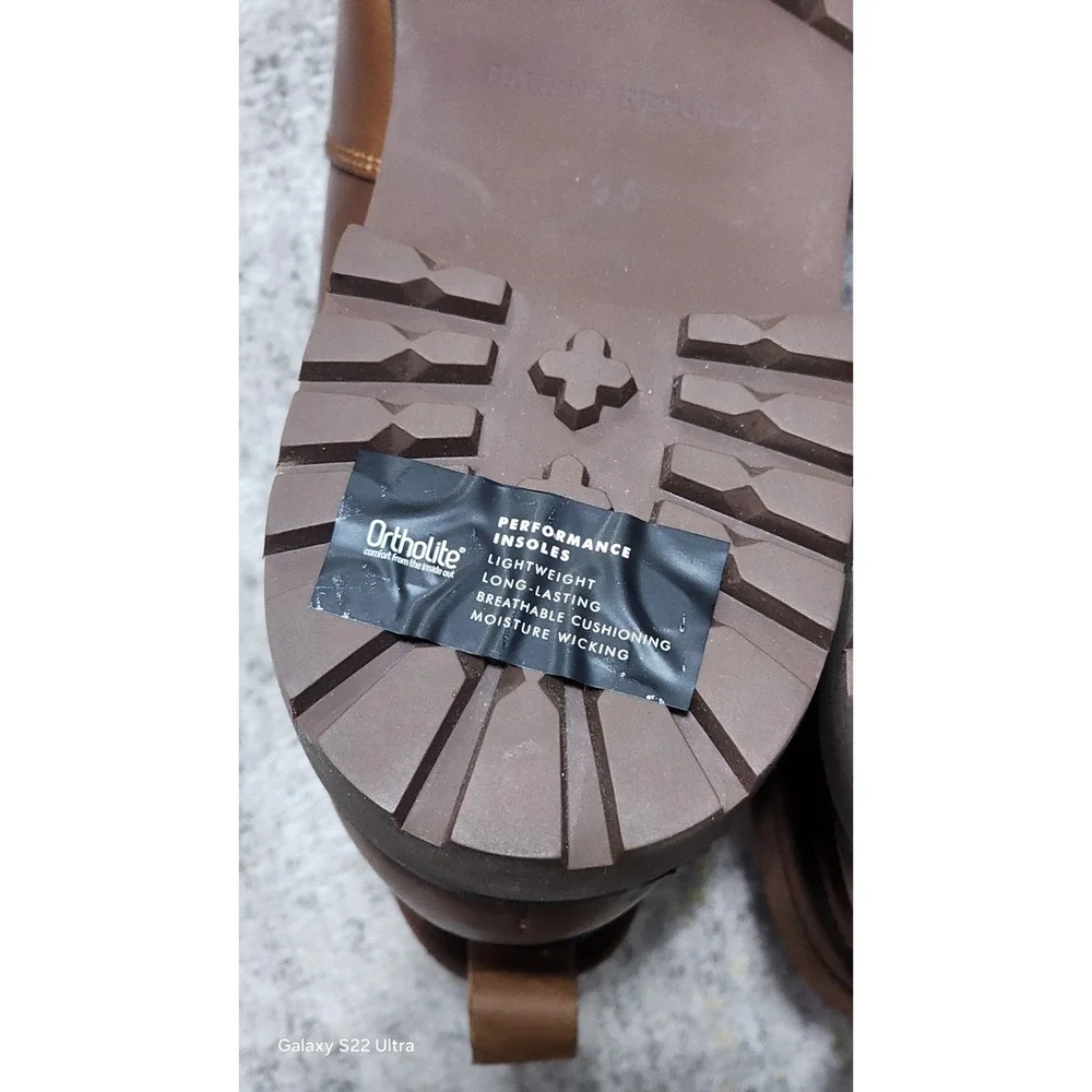 NWOT Banana Republic Men's Brown Alpine Hiking Boots Size 9 - 1/2 M